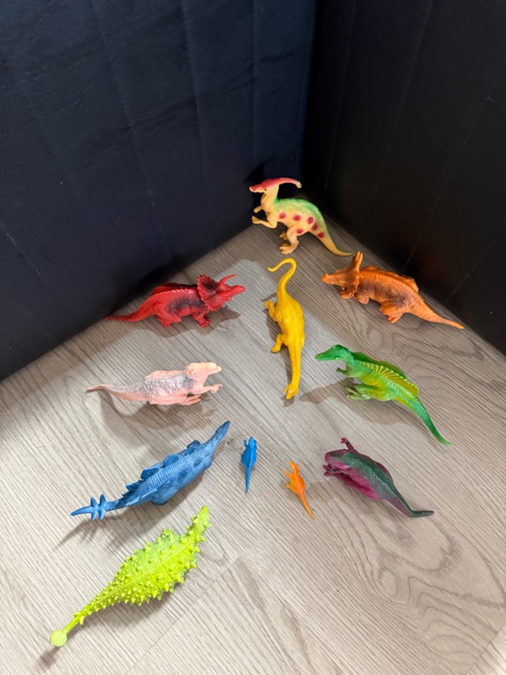 Colorful Assorted Reptile Toy Set - Multicolor